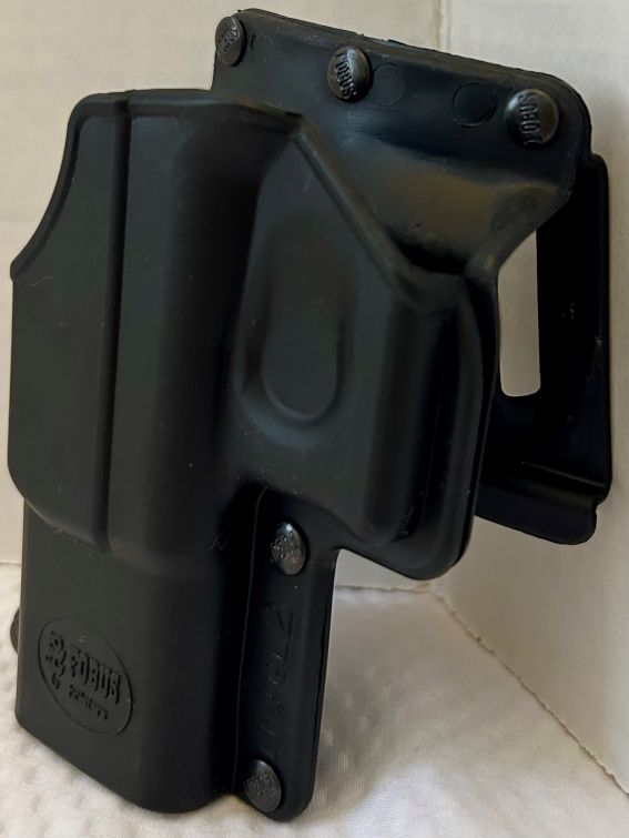 FOBUS GLOCK 17, 19, 22, 23, 31, 32, 45 BELT LOOP HOLSTER - LEFTHANDED.